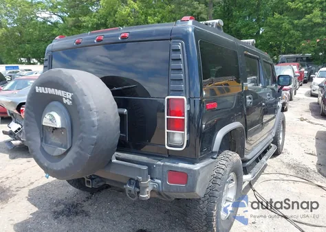 2005 Hummer H2 Suv из США, поврежденный, VIN 5GRGN23U85H125037